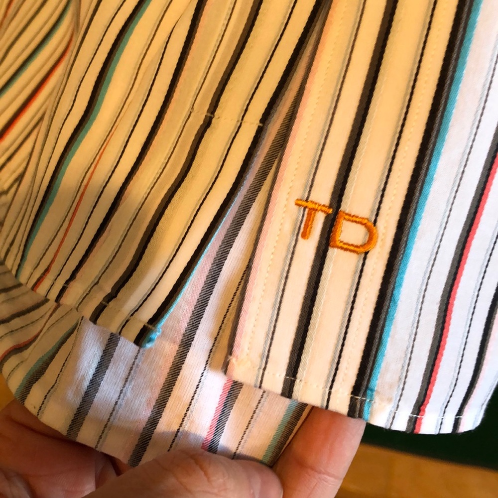 Thomas Dean Button Down. Size Large. - image 5